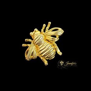 Joan Rivers Vintage Original "The One That Started It All" Gold Bee Pin/Brooch